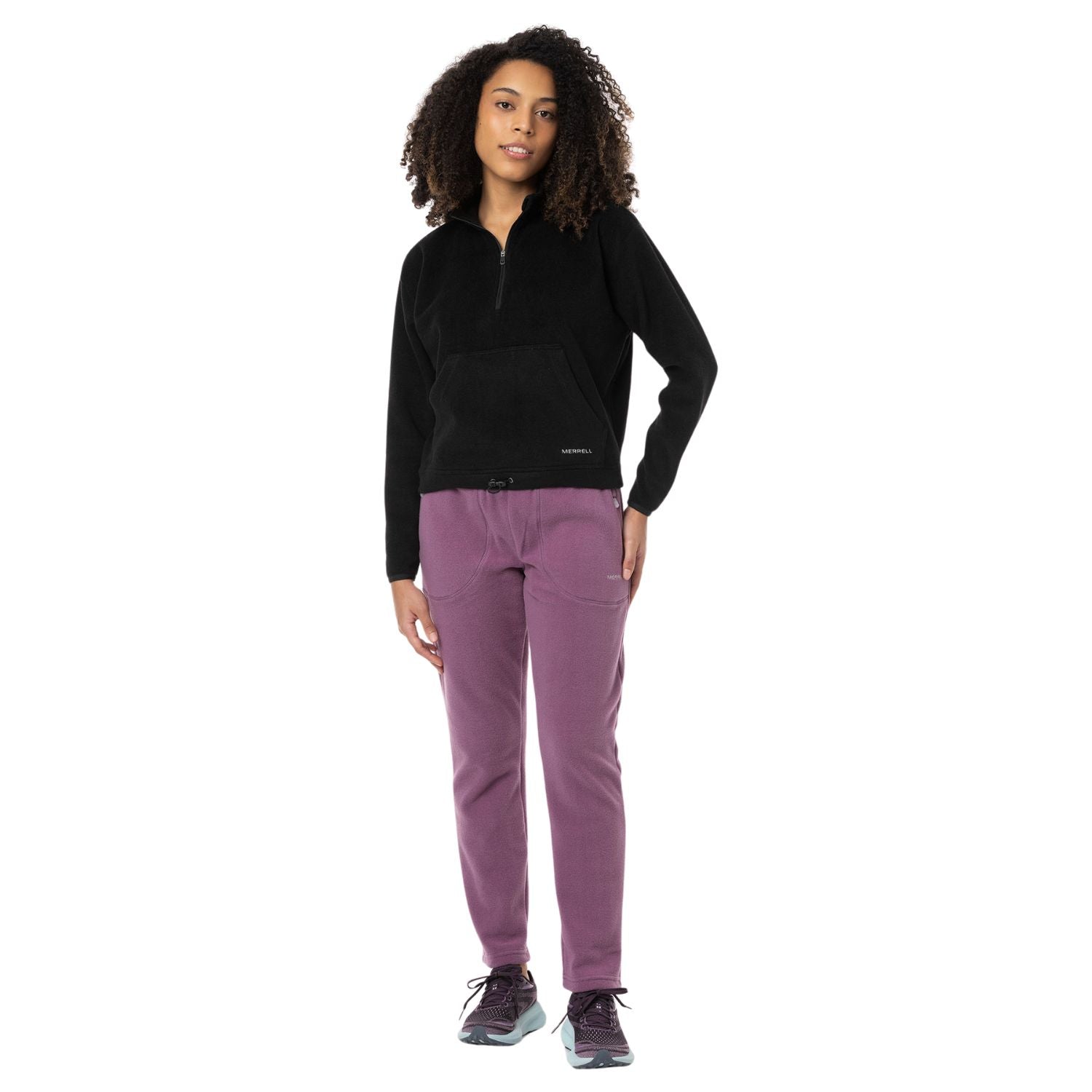 Stamp W Kadın Black Sweatshırt-12