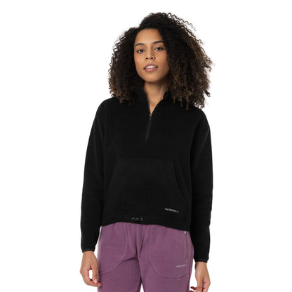 Stamp W Kadın Black Sweatshırt-2