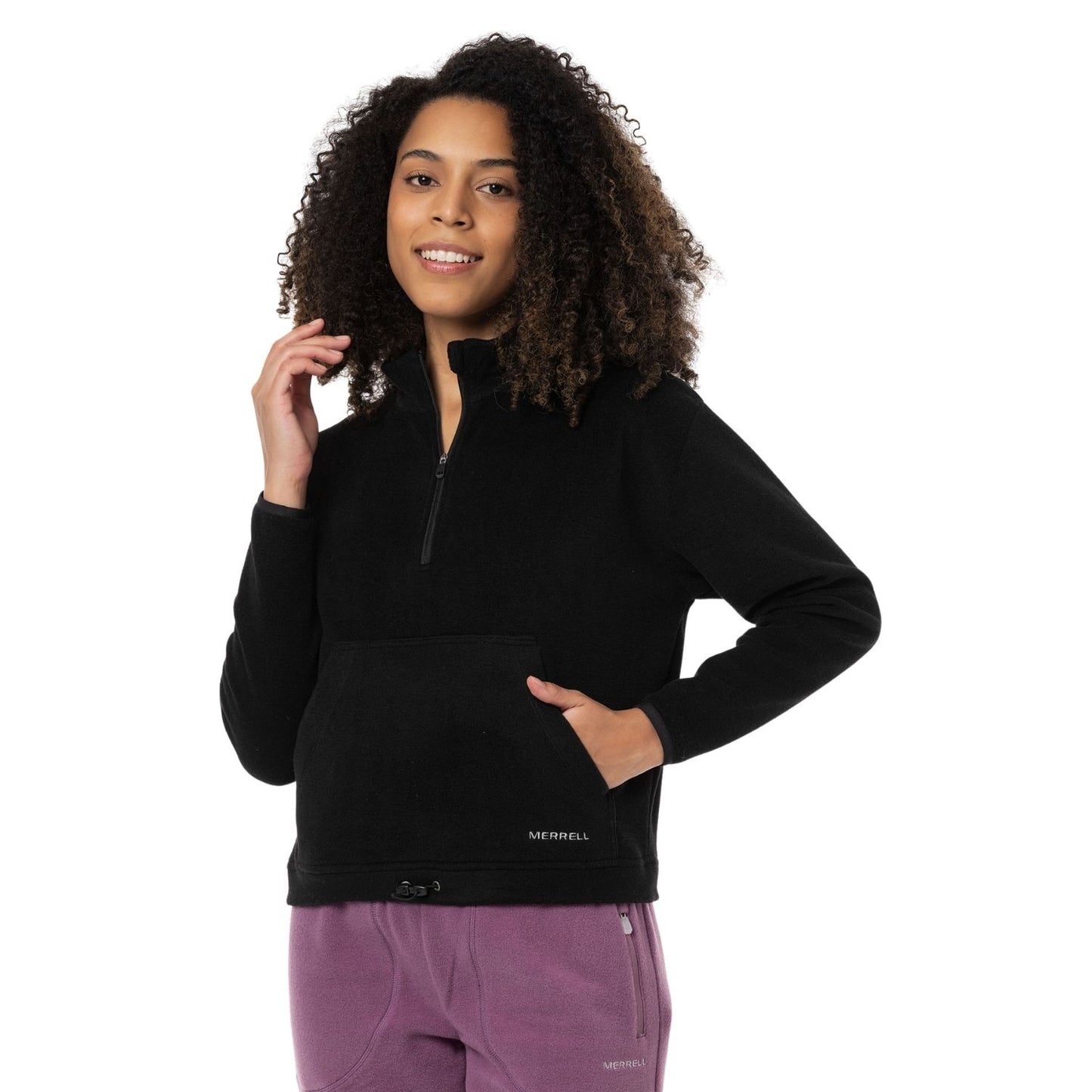 Stamp W Kadın Black Sweatshırt-4