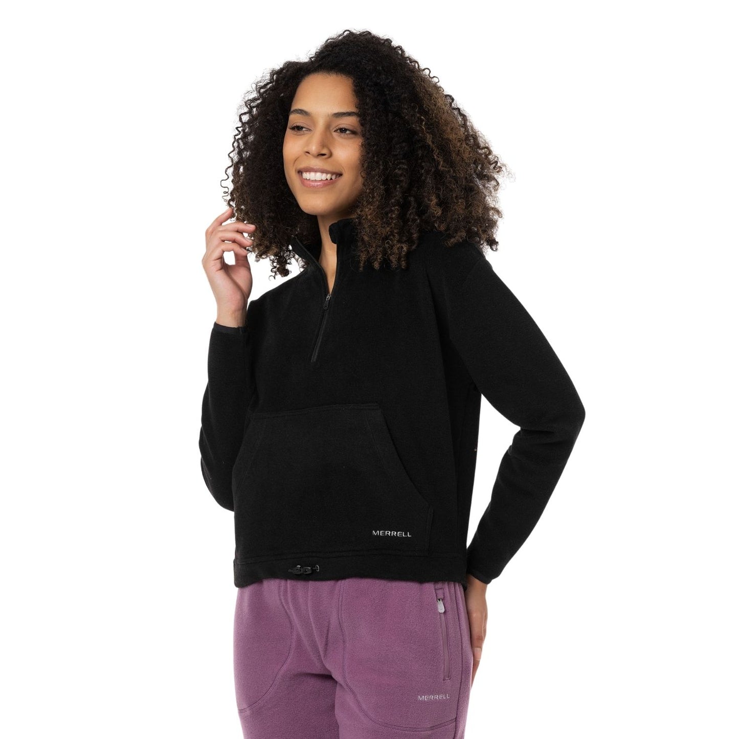 Stamp W Kadın Black Sweatshırt-5
