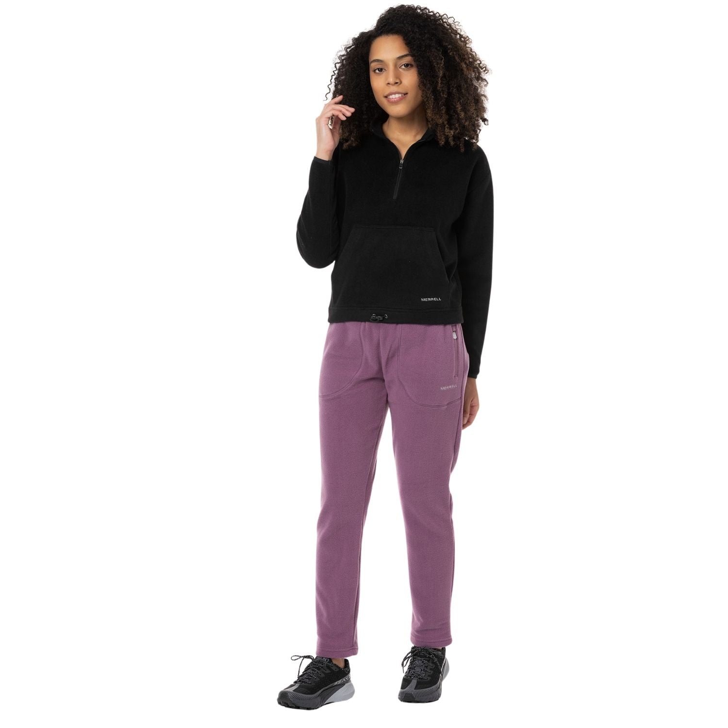 Stamp W Kadın Black Sweatshırt-9