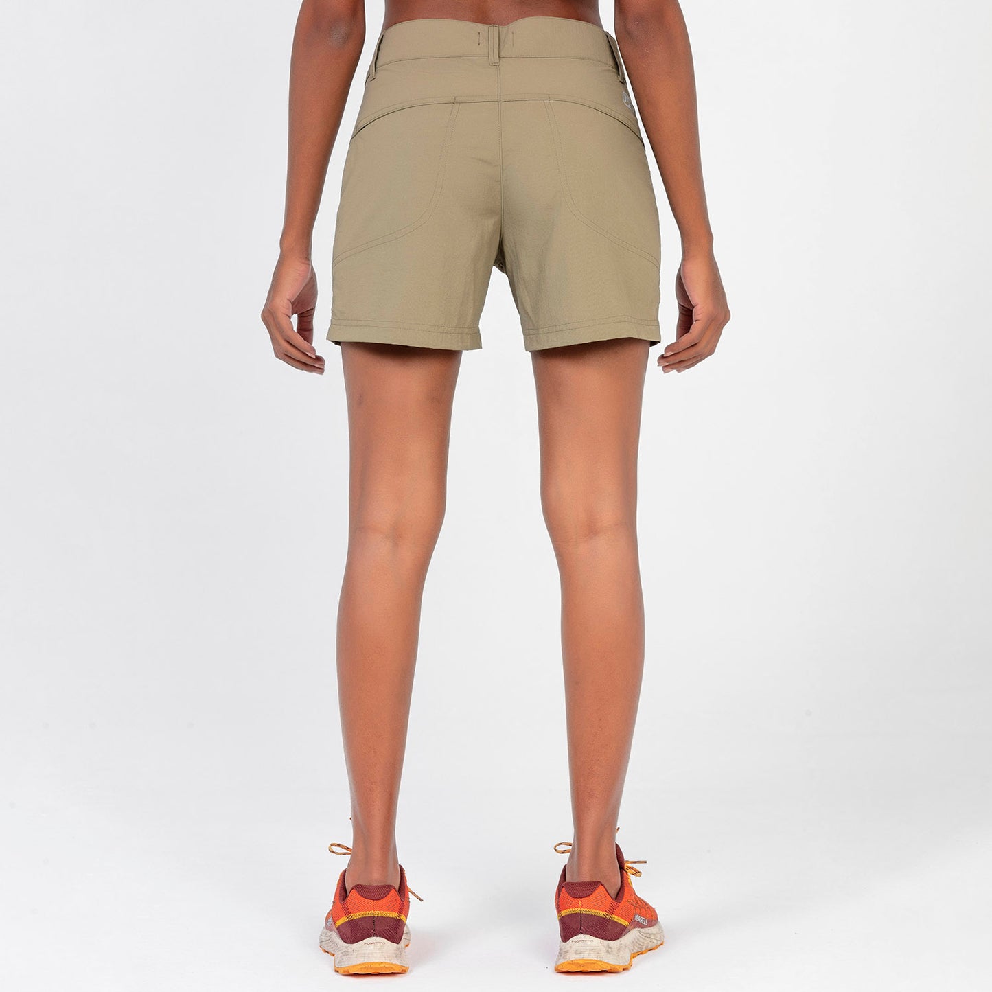 Merrell Kadın Check Şort Kadın Khakı Şort-4