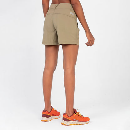 Merrell Kadın Check Şort Kadın Khakı Şort-5