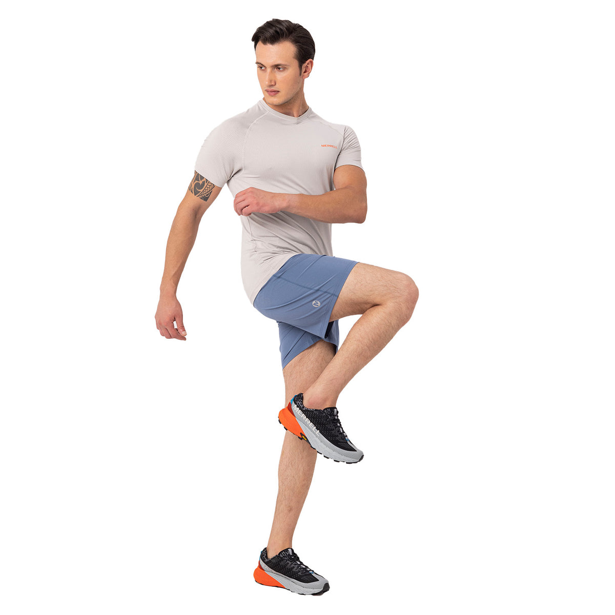 Merrell Erkek Race Koşu Şortu Erkek Lacivert Koşu Şortu-4