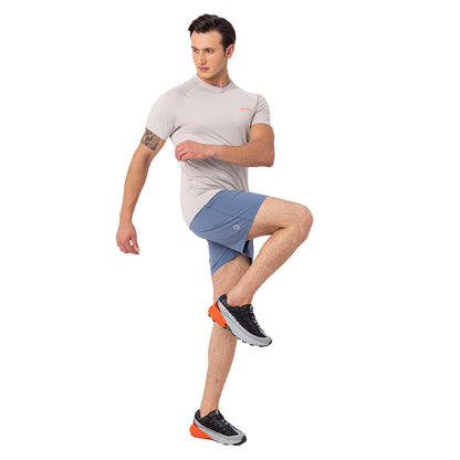 Merrell Erkek Race Koşu Şortu Erkek Lacivert Koşu Şortu-4