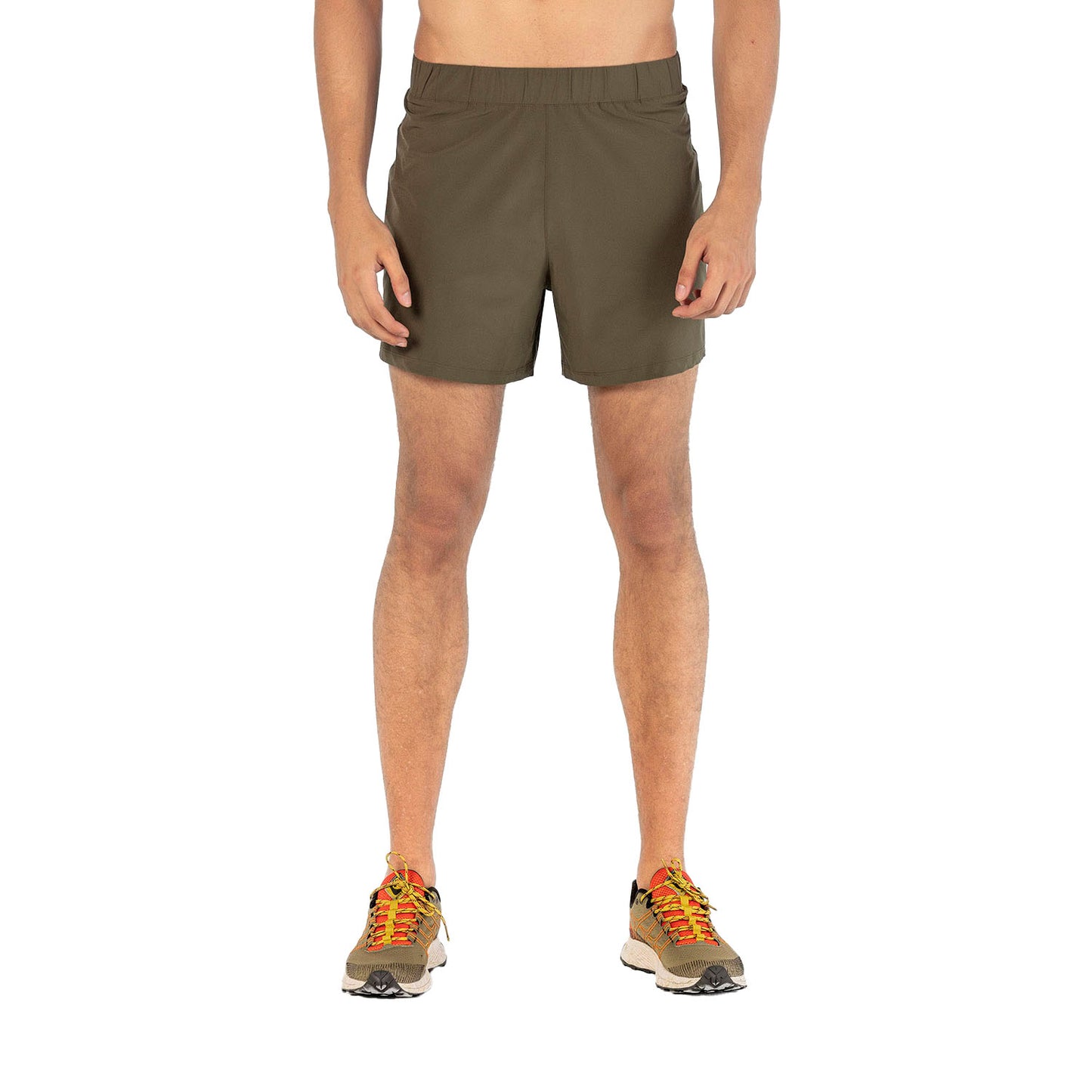 Merrell Erkek Race Koşu Şortu Erkek Khakı Koşu Şortu-1