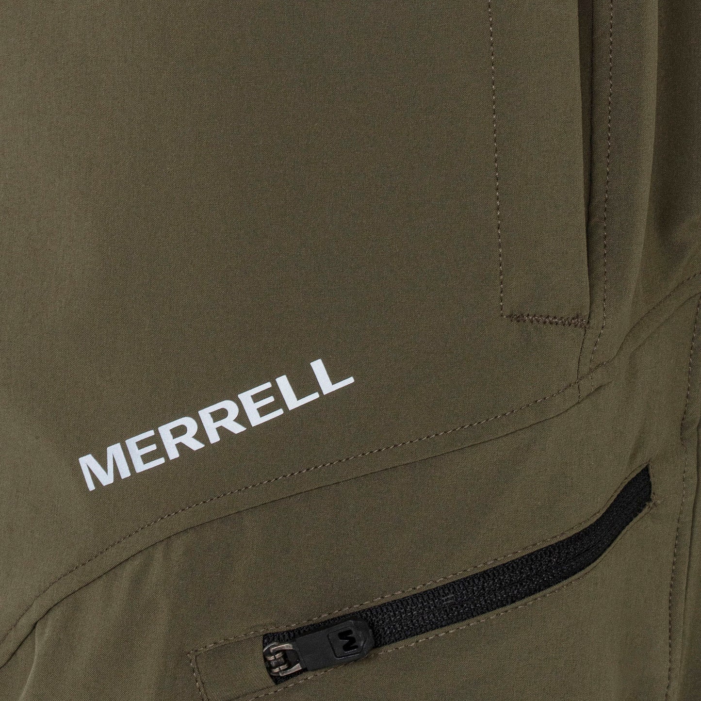 Merrell Erkek Route Koşu Şortu Erkek Khakı Koşu Şortu-6
