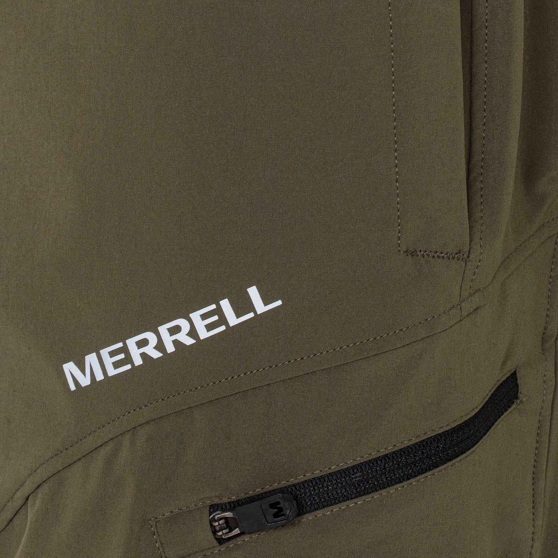 Merrell Erkek Route Koşu Şortu Erkek Khakı Koşu Şortu-6