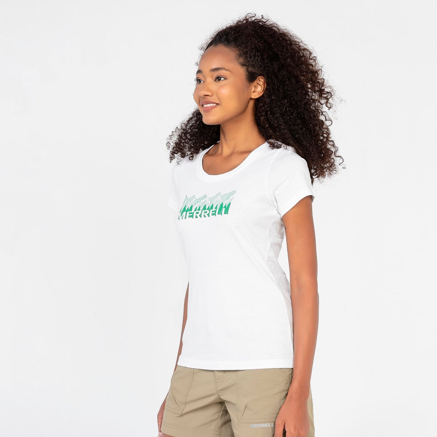Merrell Kadın Tall W T-Shırt Kadın White T-Shırt-3