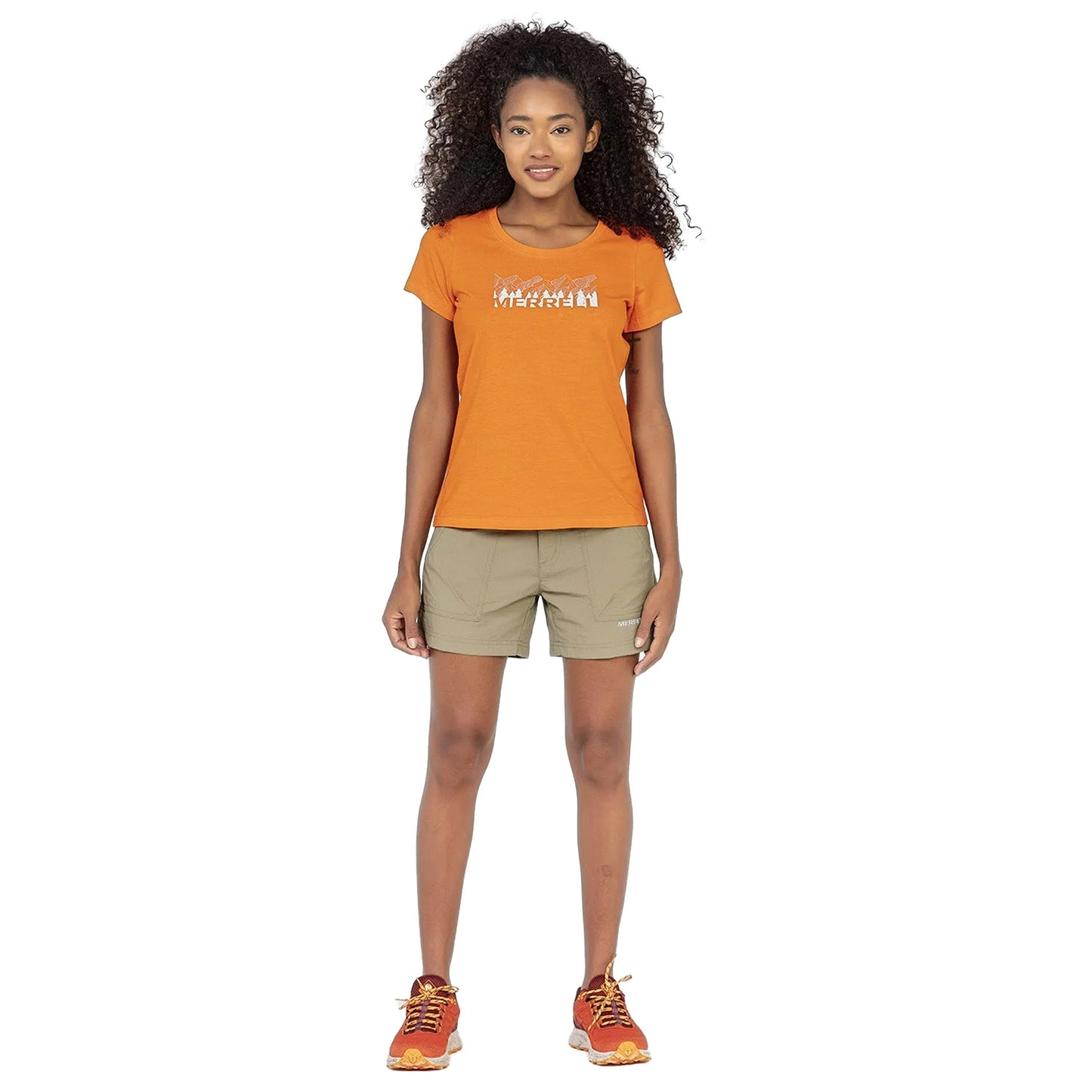 Merrell Kadın Tall W T-Shırt Kadın Orange T-Shırt-1