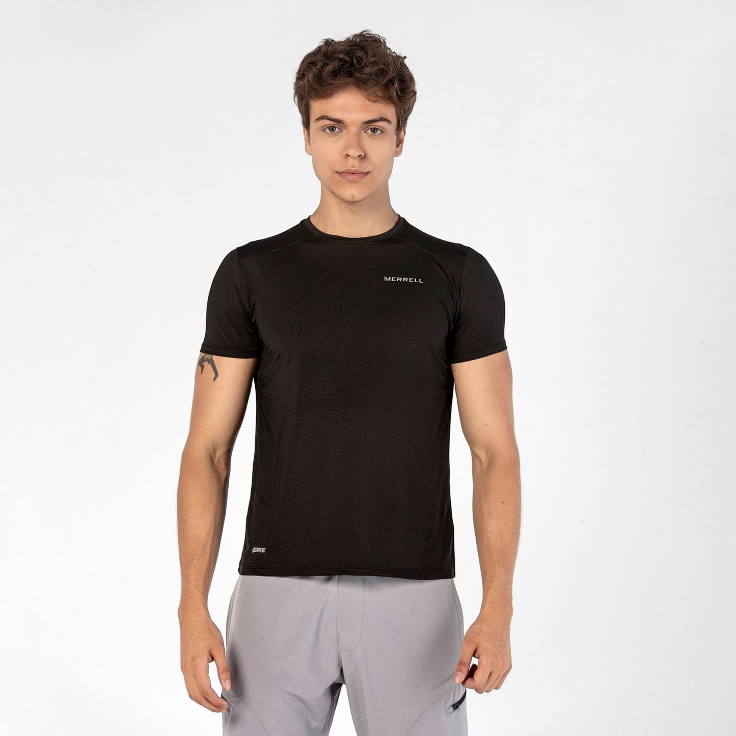 Merrell Erkek Team T-Shırt Erkek Black T-Shırt-2