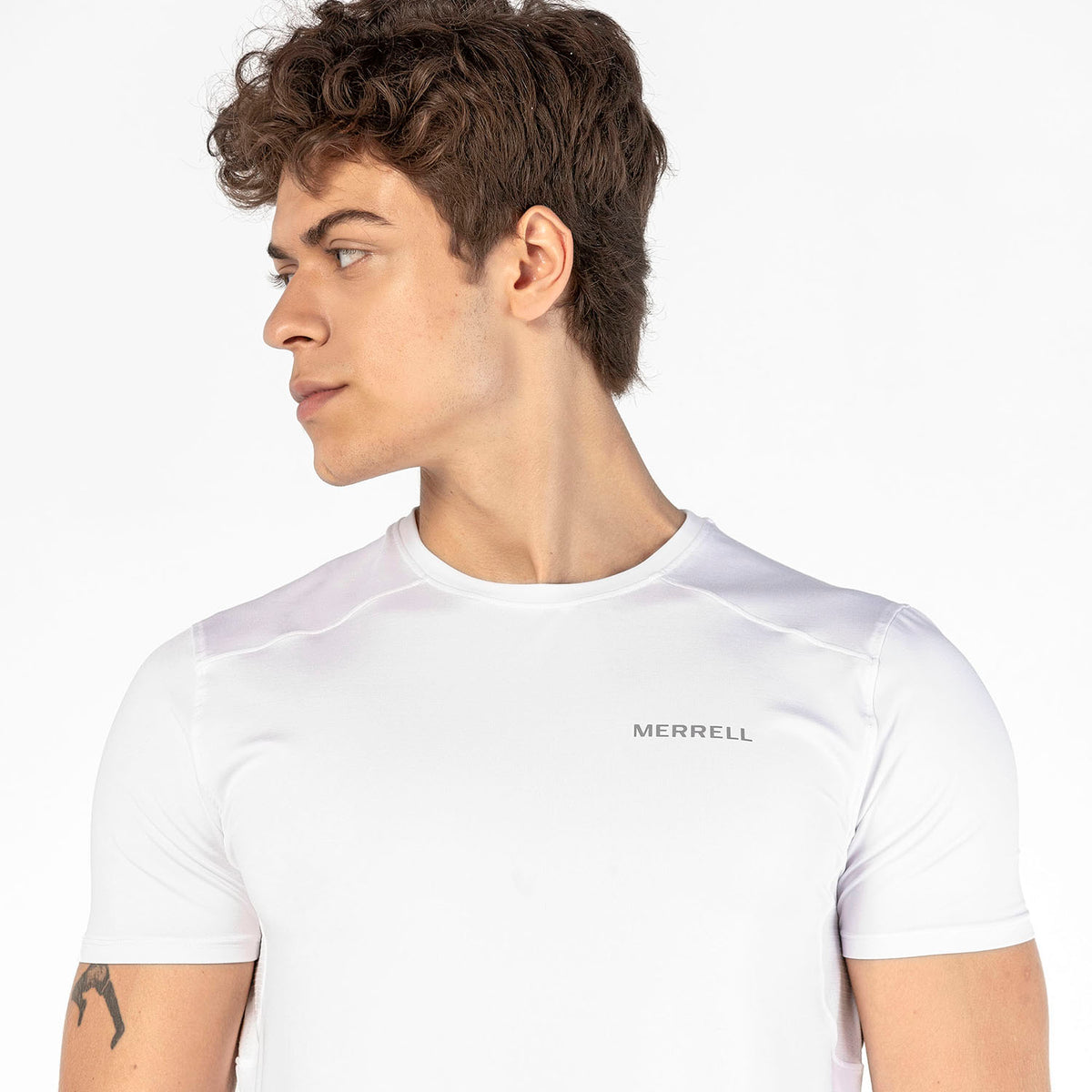 Merrell Erkek Team T-Shırt Erkek White T-Shırt-10