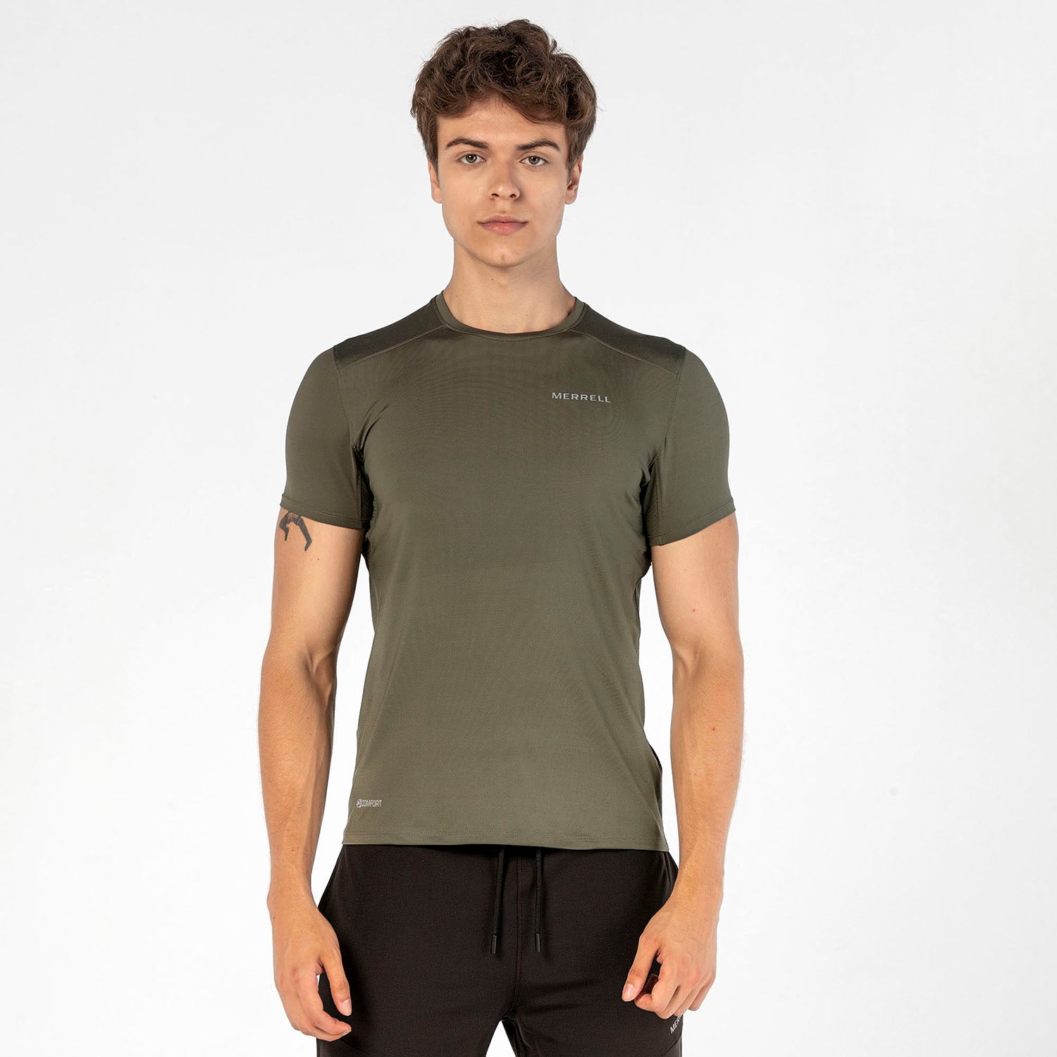 Merrell Erkek Team T-Shırt Erkek Khakı T-Shırt-2