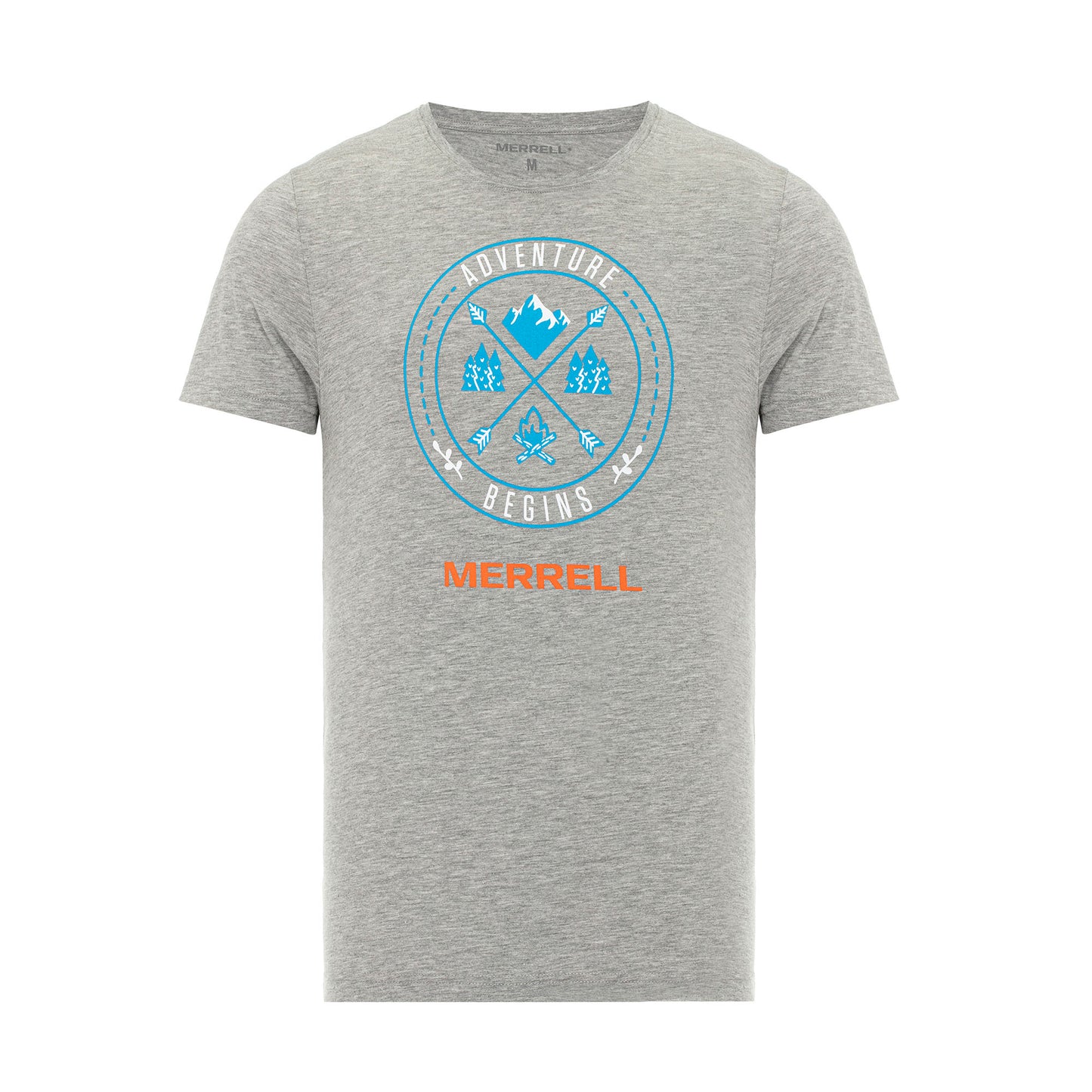 Merrell Erkek Term T-Shırt Erkek Grey Marl T-Shırt-1