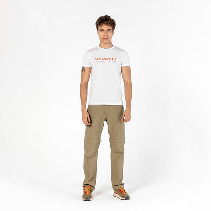 Merrell Erkek Tıtle T-Shırt Erkek White T-Shırt-4