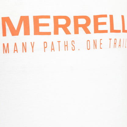 Merrell Erkek Tıtle T-Shırt Erkek White T-Shırt-7