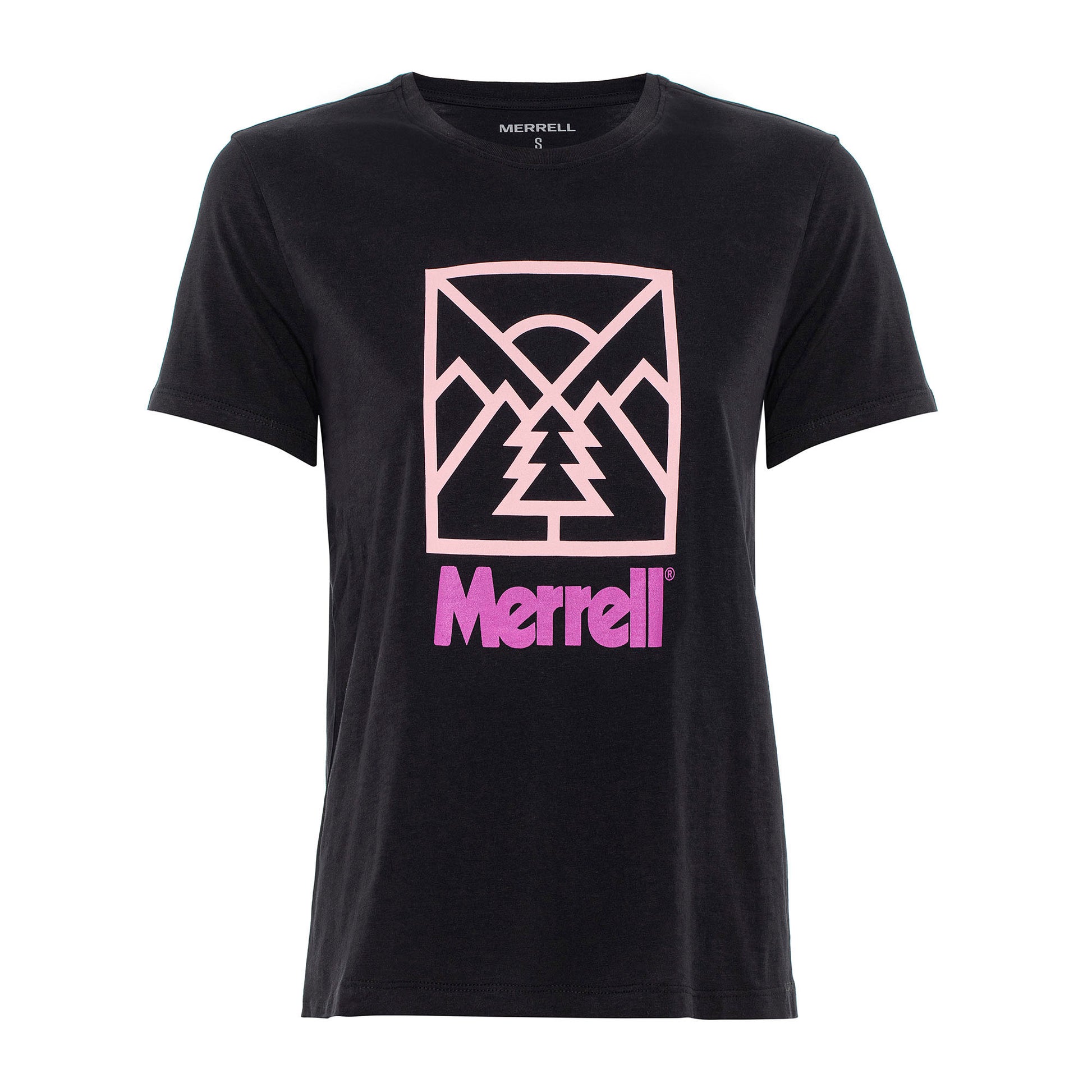 Merrell Kadın Trıp T-Shırt Kadın Black T-Shırt-1