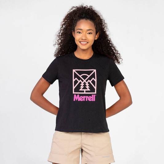 Merrell Kadın Trıp T-Shırt Kadın Black T-Shırt-2