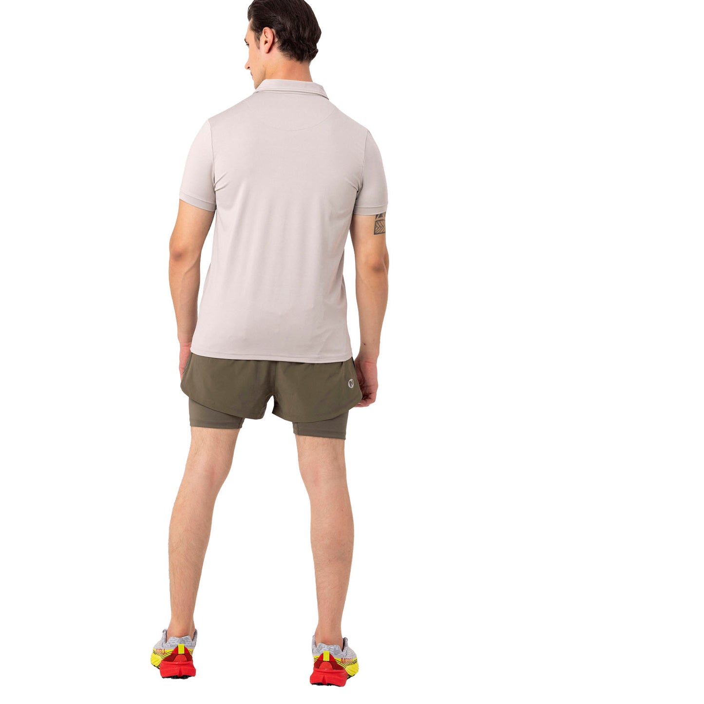 Pro Erkek Oyster Mushroom Polo T-Shırt-7