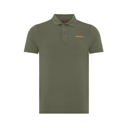 Merrell Erkek Pro Polo T-Shırt Erkek Khakı Polo T-Shırt-1