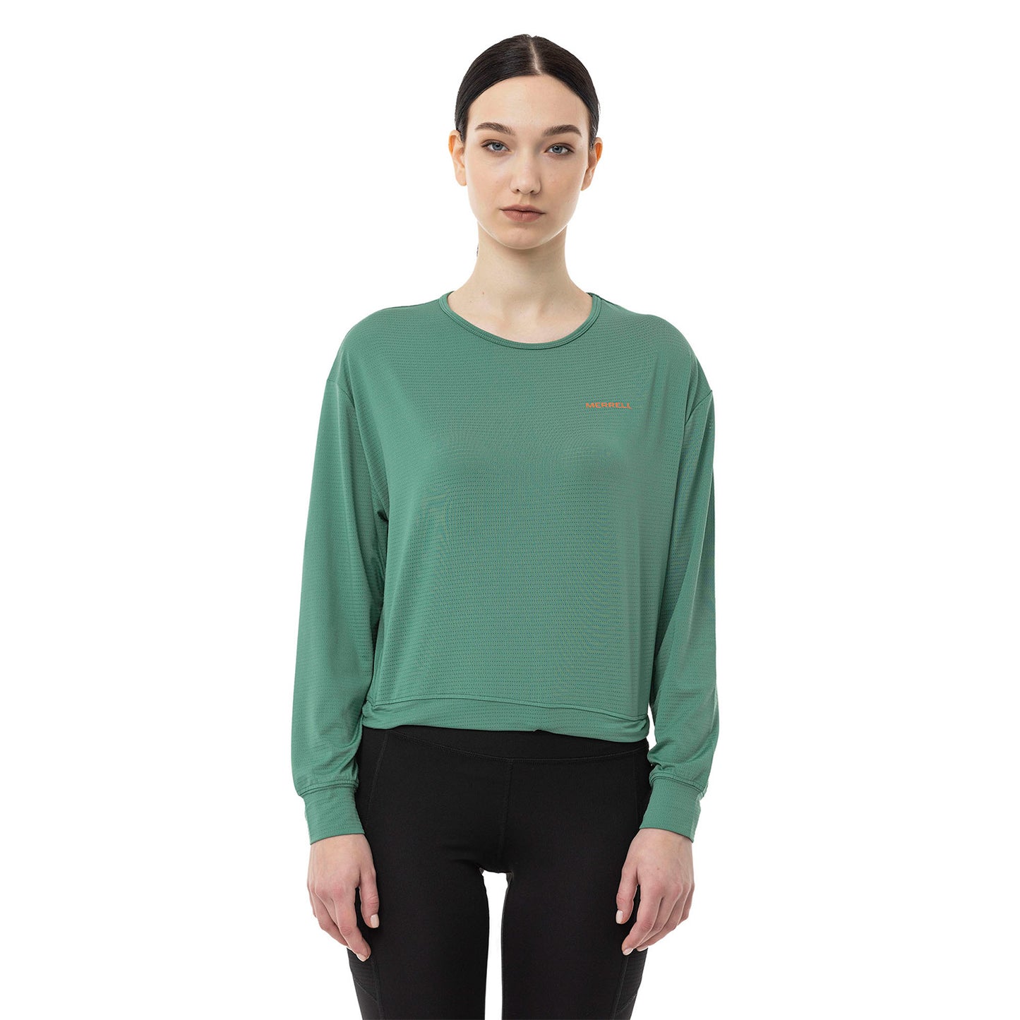Merrell Kadın Tact T-Shırt Kadın Deep Teal T-Shırt-1