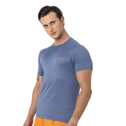 Merrell Erkek Tend Koşu T-Shırt Erkek Captaın's Blue Koşu T-Shırt-2