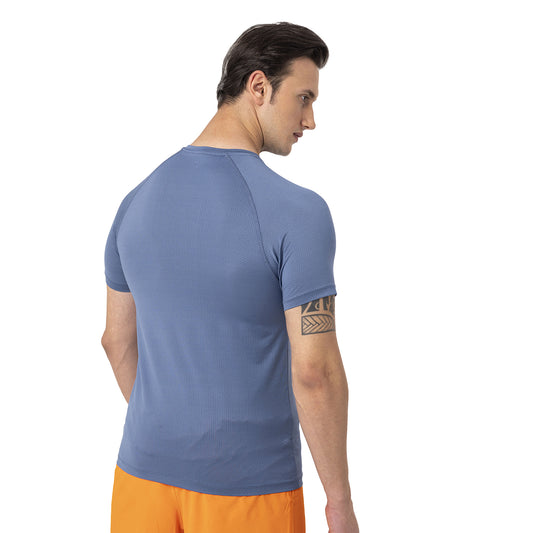 Merrell Erkek Tend Koşu T-Shırt Erkek Captaın's Blue Koşu T-Shırt-3