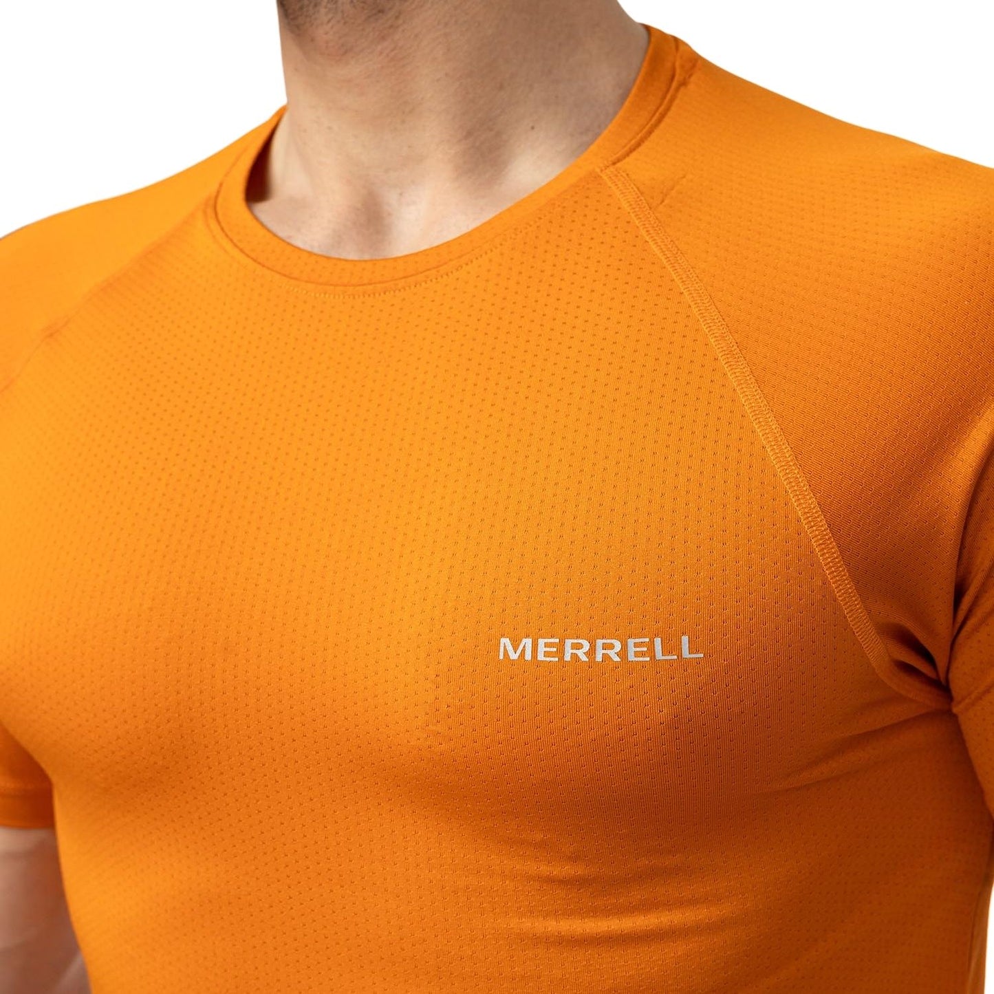 Tend Erkek Burnt Orange Koşu T-Shırt-2