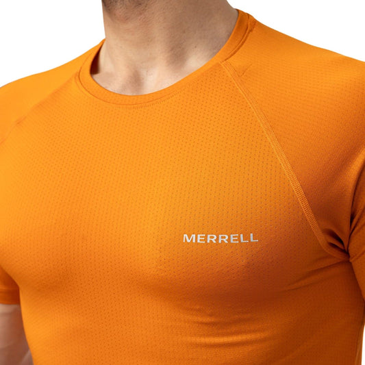 Tend Erkek Burnt Orange Koşu T-Shırt-2