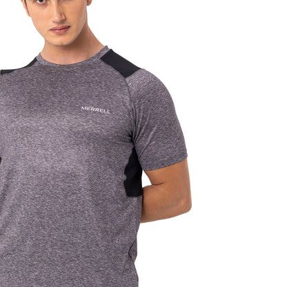 Merrell Erkek Tıll Koşu T-Shırt Erkek Anthracıte Marl Koşu T-Shırt-12