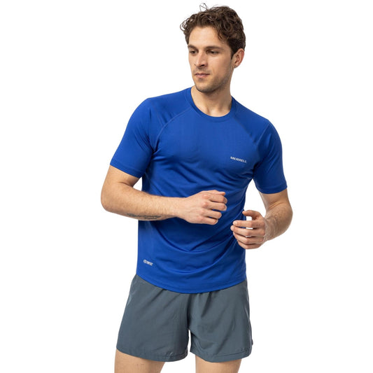 Merrell Erkek Tıll Koşu T-Shırt Erkek Captaın's Blue Koşu T-Shırt-2