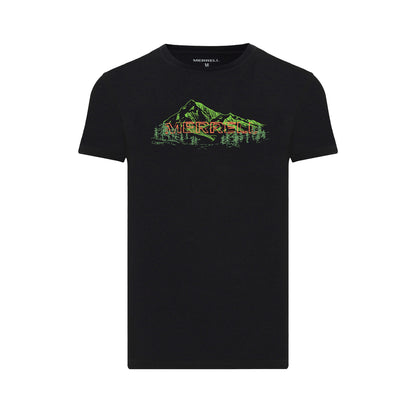 Merrell Erkek Tod T-Shırt Erkek Black T-Shırt-1