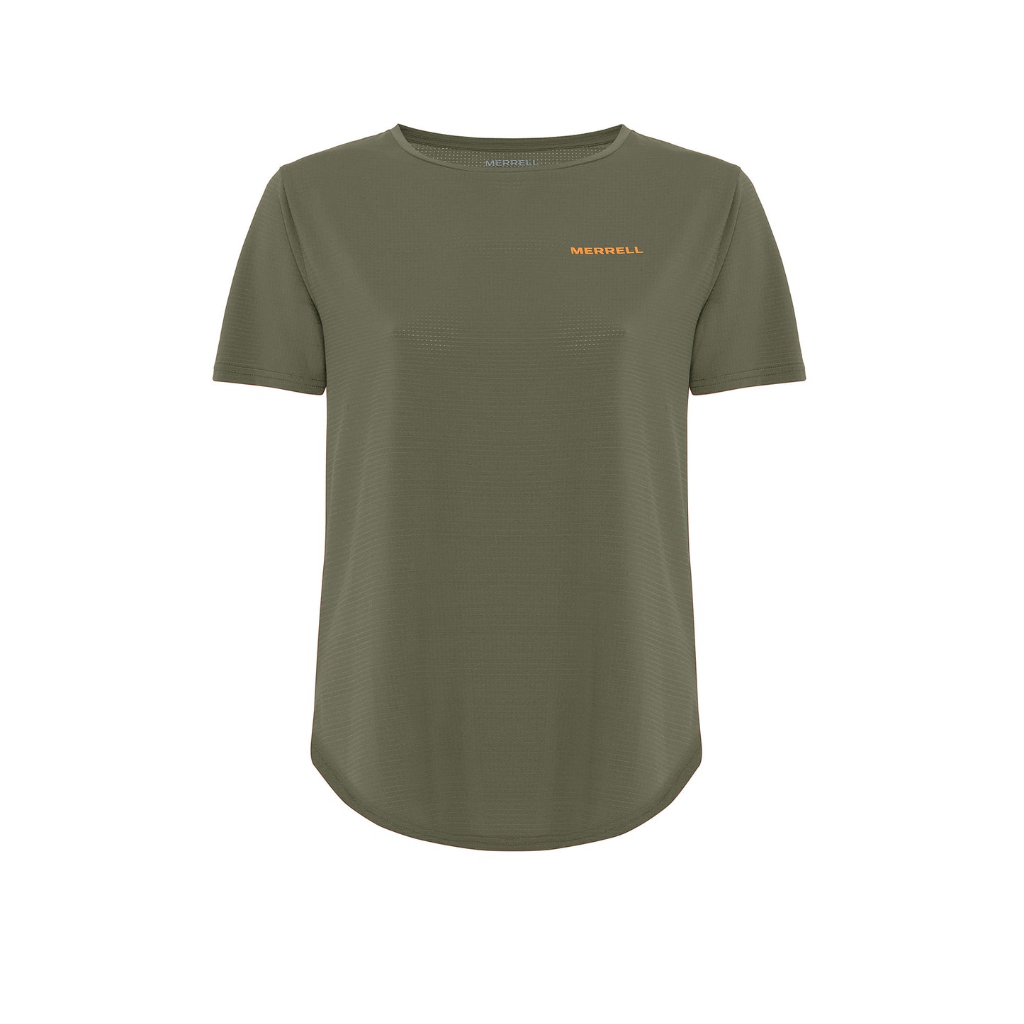 Merrell Kadın Tyme Koşu T-Shırt Kadın Khakı Koşu T-Shırt-1