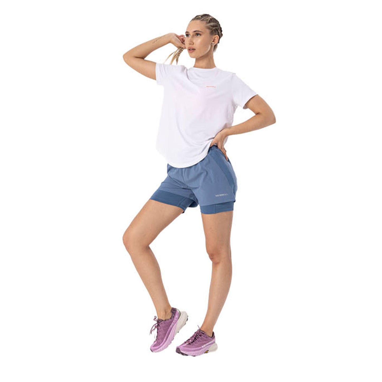 Kadın Tyme Koşu T-Shirt-5