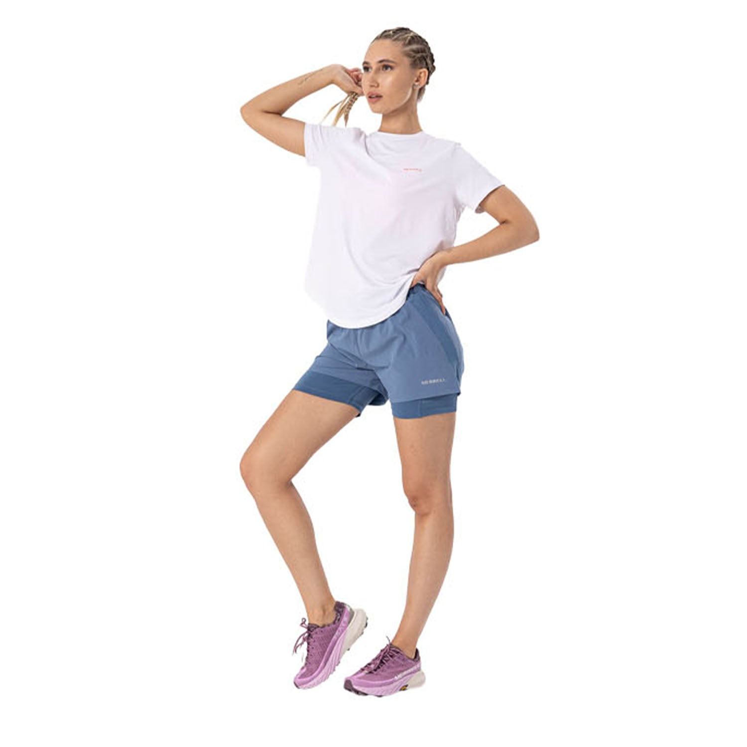 Kadın Tyme Koşu T-Shirt-5