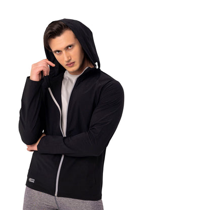 Just M Erkek Black Koşu Ceketi-10
