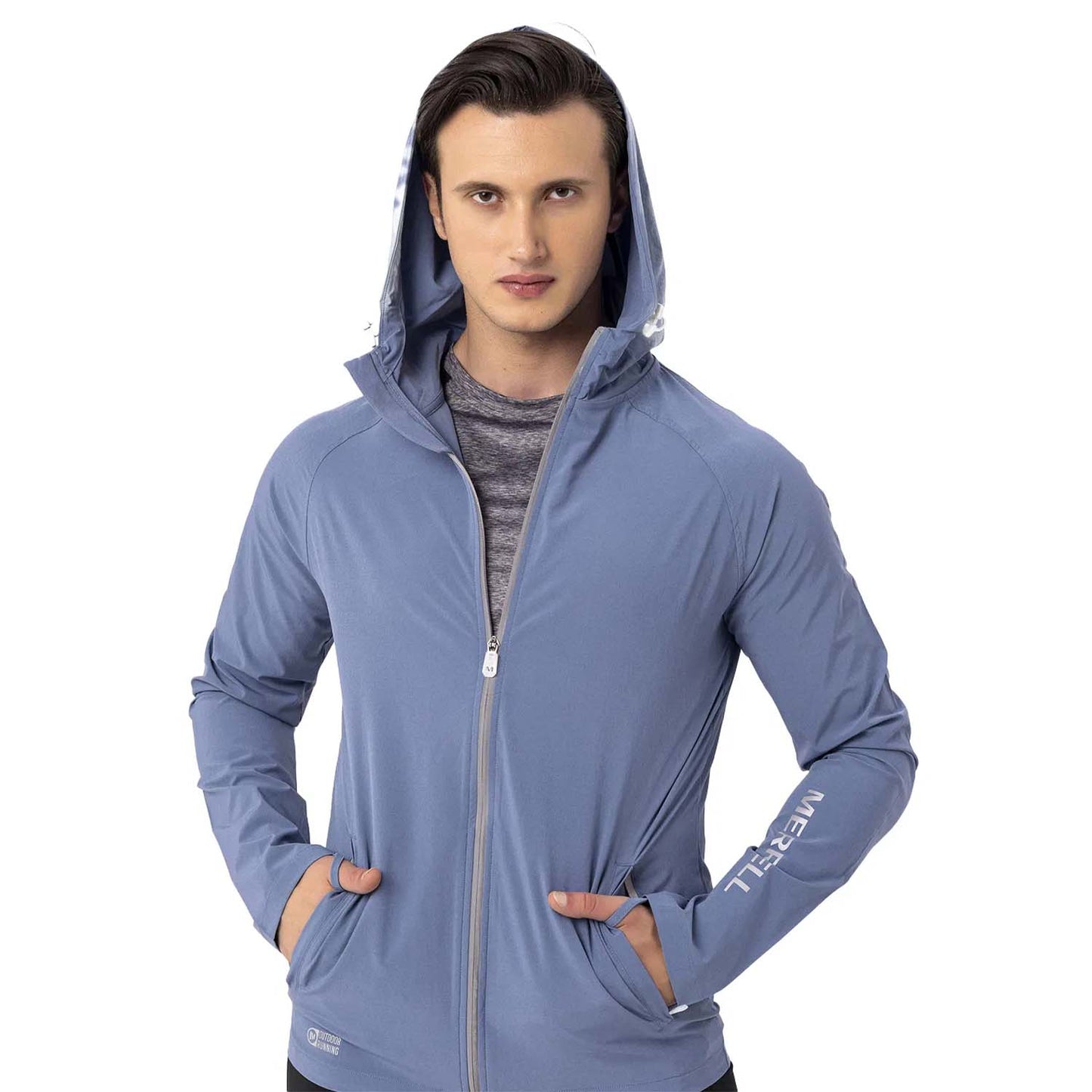 Just M Erkek Captaın's Blue Koşu Ceketi-5