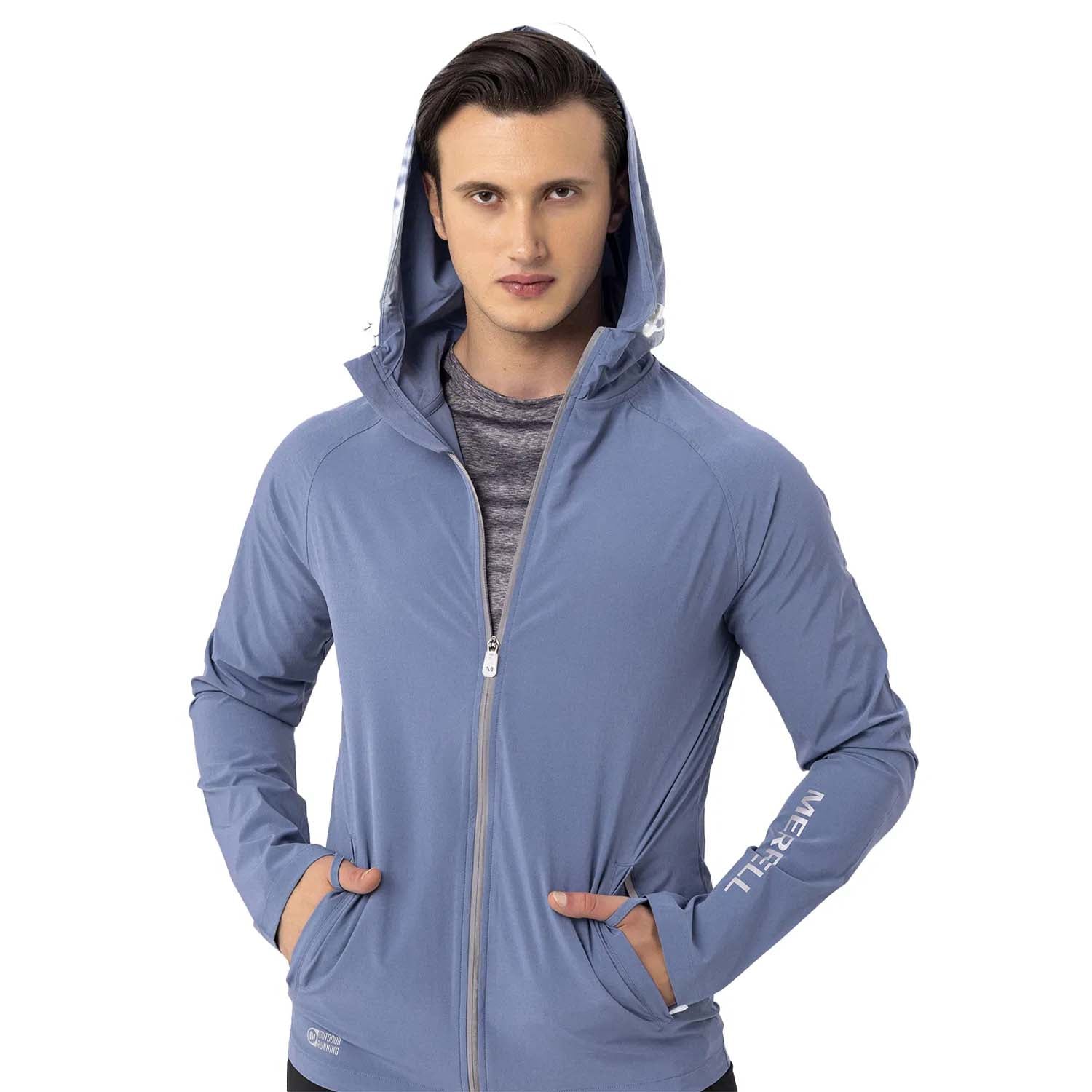 Just M Erkek Captaın's Blue Koşu Ceketi-5