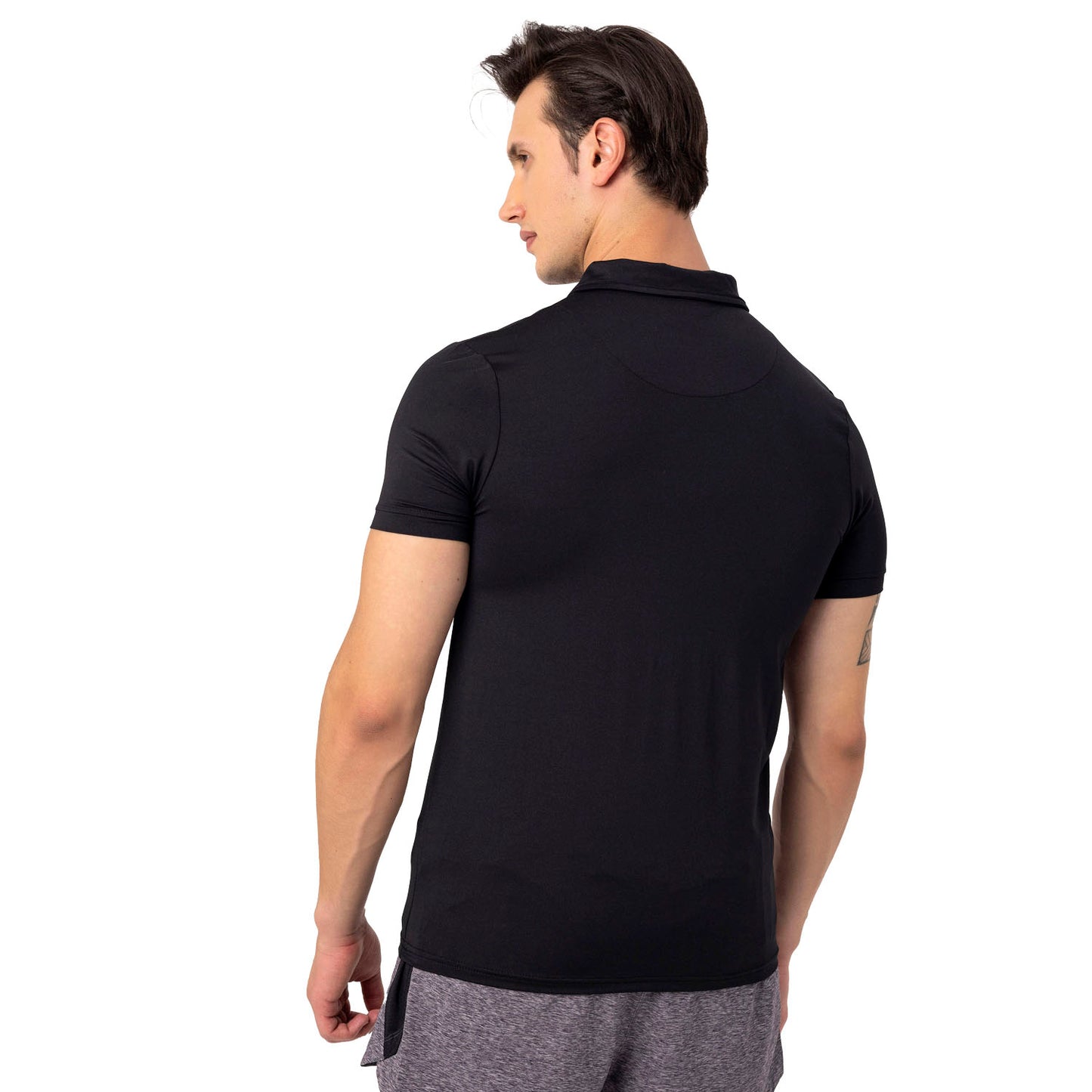 Merrell Erkek Pace M Polo T-Shırt Erkek Black Polo T-Shırt-11