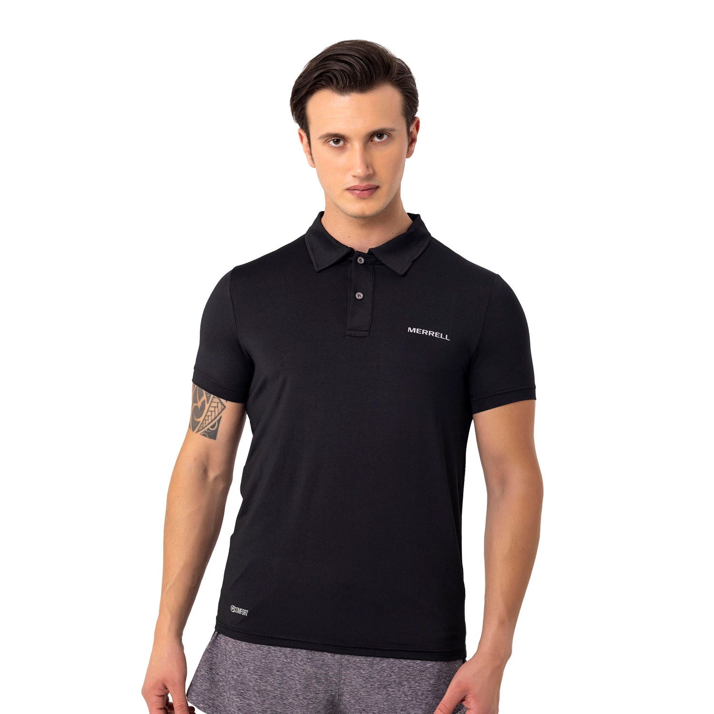 Merrell Erkek Pace M Polo T-Shırt Erkek Black Polo T-Shırt-13