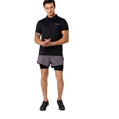 Merrell Erkek Pace M Polo T-Shırt Erkek Black Polo T-Shırt-8
