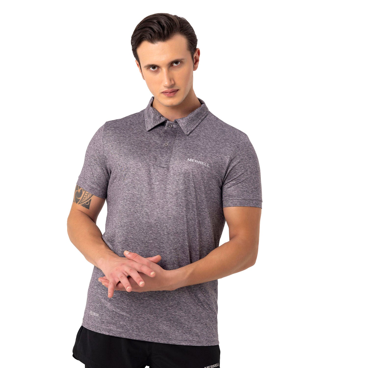 Pace M Erkek Anthracıte Marl Polo T-Shırt-12