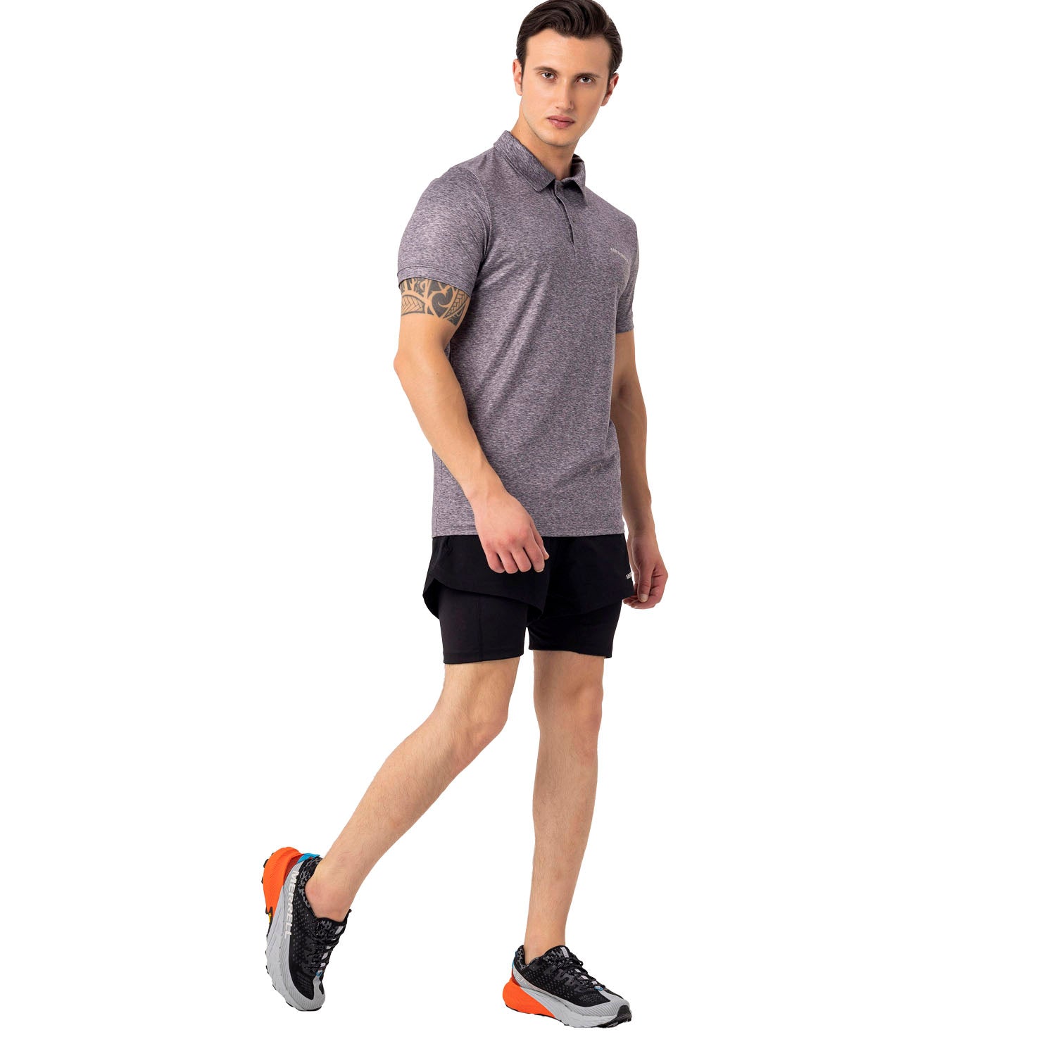 Pace M Erkek Anthracıte Marl Polo T-Shırt-2