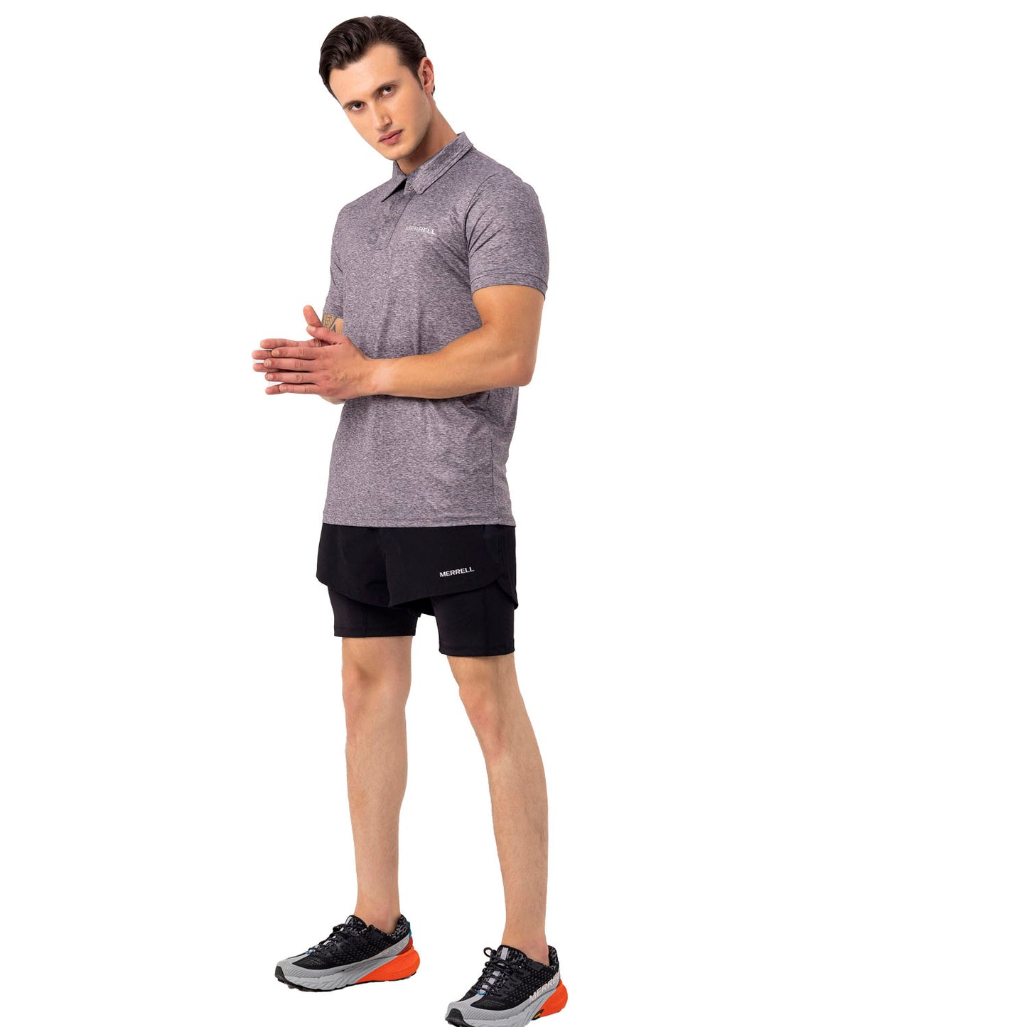 Pace M Erkek Anthracıte Marl Polo T-Shırt-3