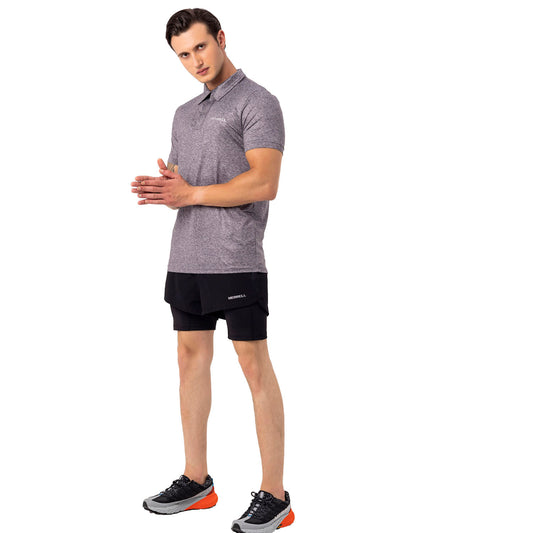 Pace M Erkek Anthracıte Marl Polo T-Shırt-3