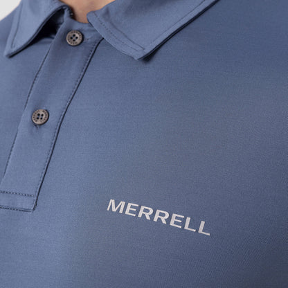 Merrell Erkek Pace M Polo T-Shırt Erkek Captaın's Blue Polo T-Shırt-17