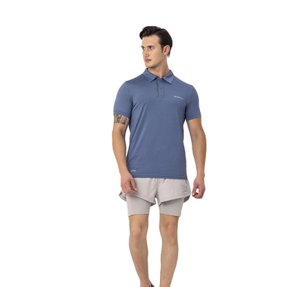 Merrell Erkek Pace M Polo T-Shırt Erkek Captaın's Blue Polo T-Shırt-5