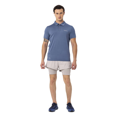 Merrell Erkek Pace M Polo T-Shırt Erkek Captaın's Blue Polo T-Shırt-7