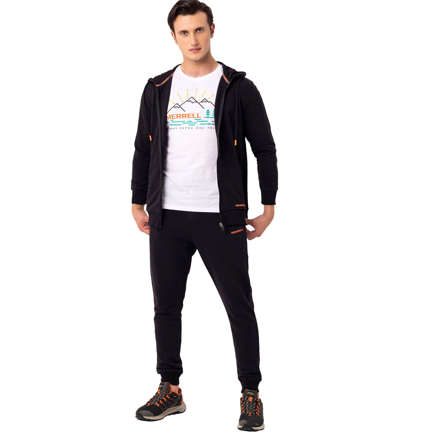 Scole M Erkek Black Sweatshırt-12