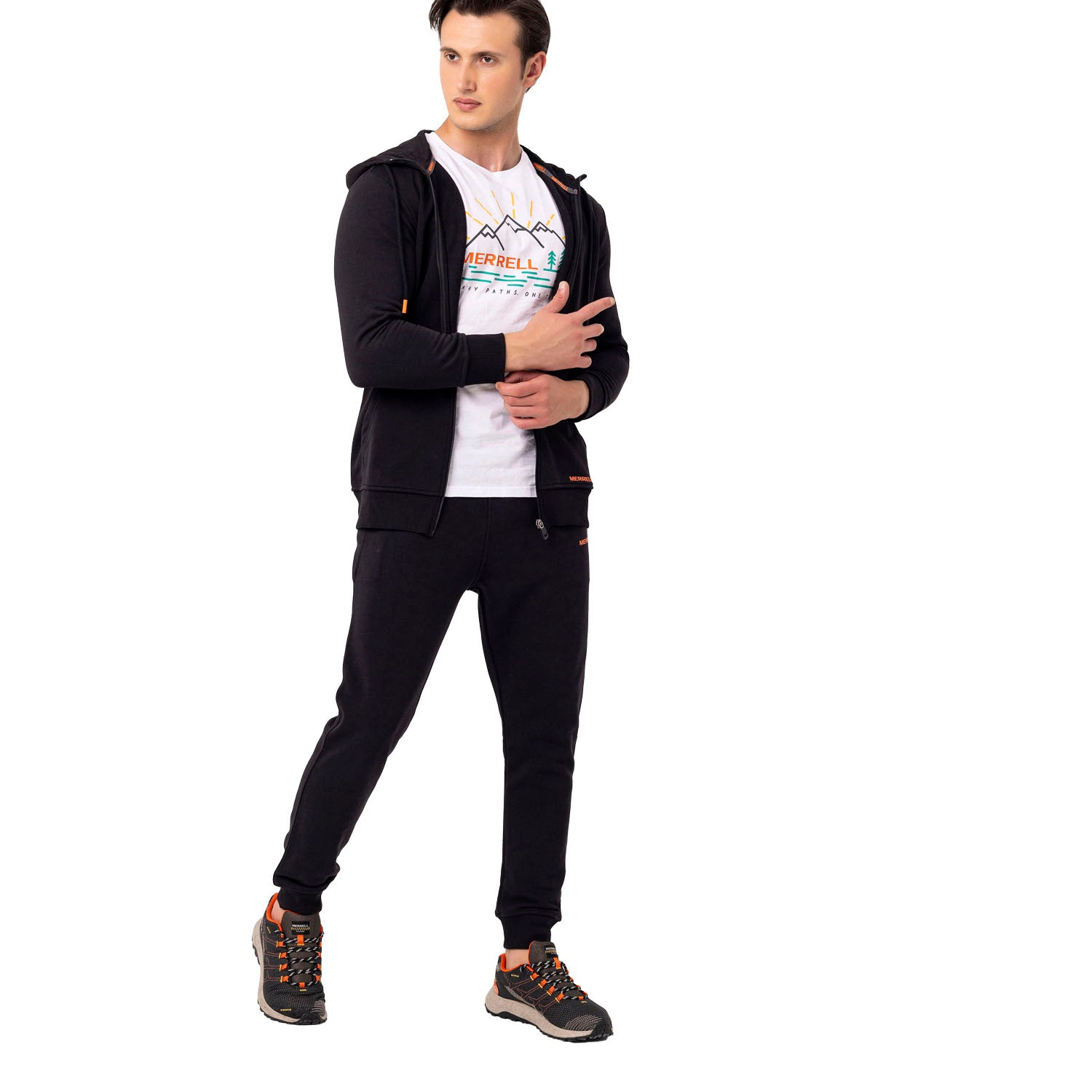 Scole M Erkek Black Sweatshırt-13